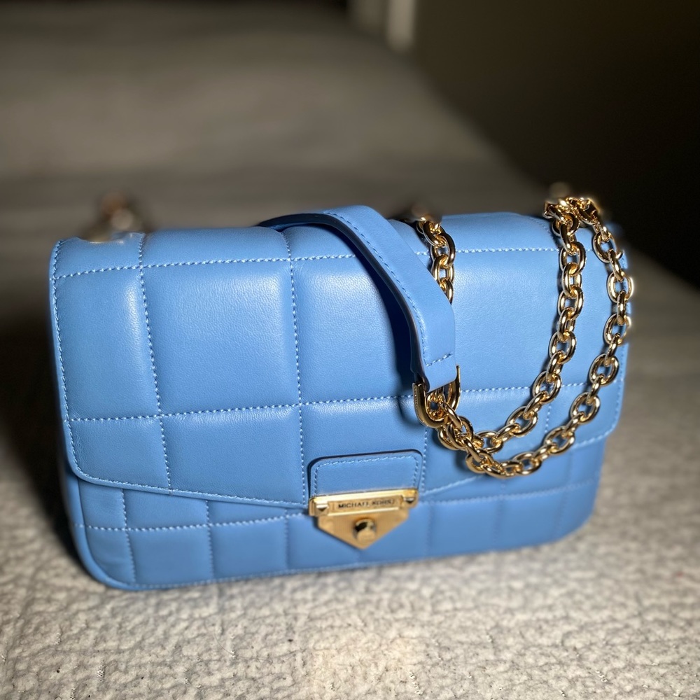 Blue Mk CrossBody Bag